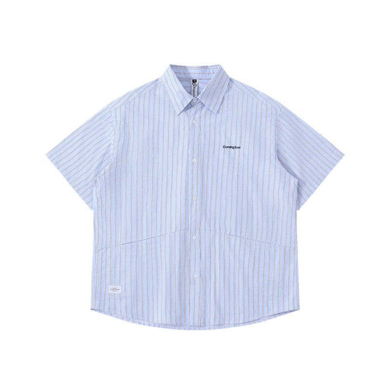 Striped short sleeve