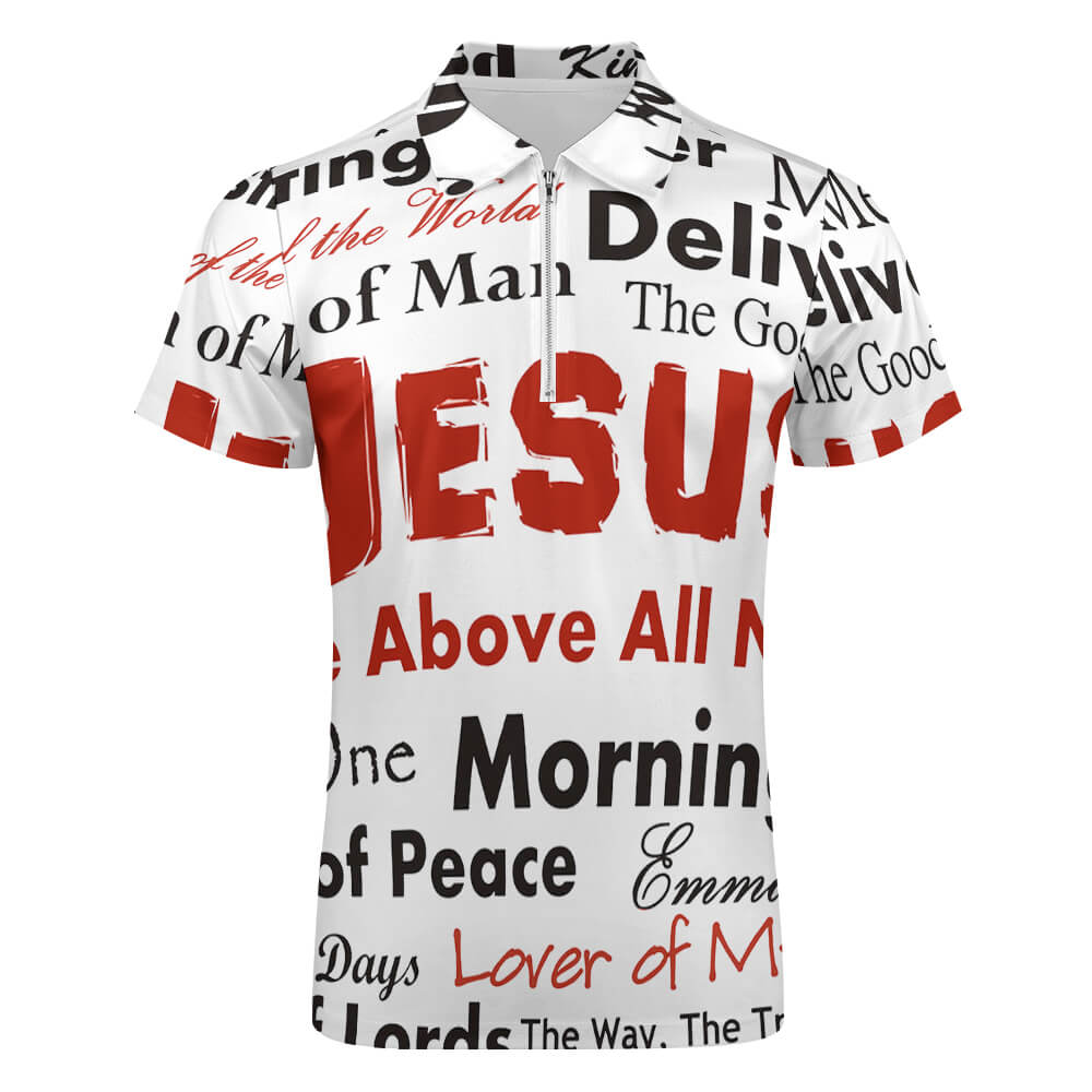 Short sleeve polo shirt