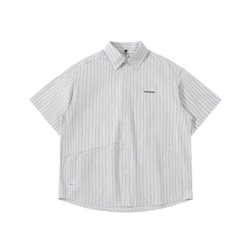 Striped short sleeve